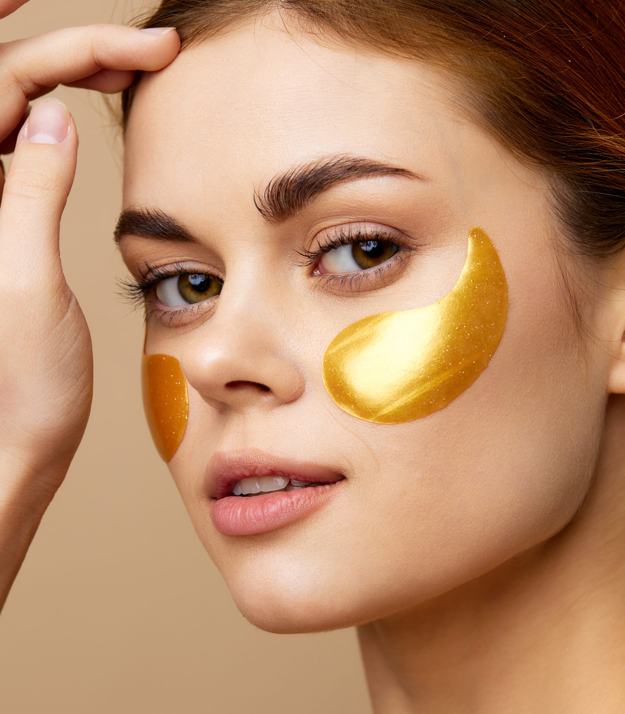 60PCS 24K Gold Eye Mask Anti Dark Circles Eye Patches for Puffy Eyes, Wrinkles, Fine Lines, Firming and Moisturizing Skincare