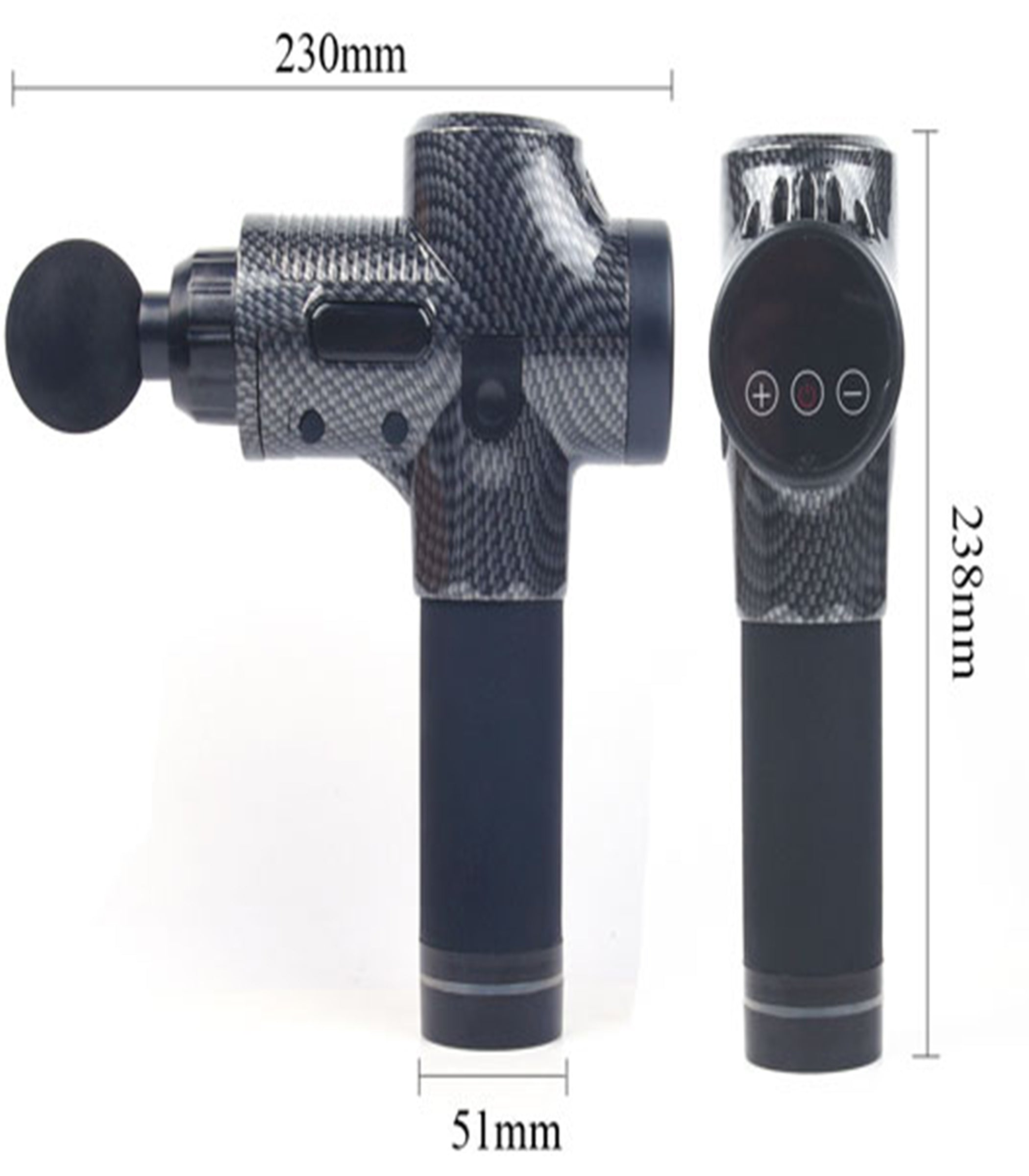 Muscle Massage Device with 7 Attachments and 30 Speed Levels | High-Frequency Handheld Massager for Everyday Muscle Comfort