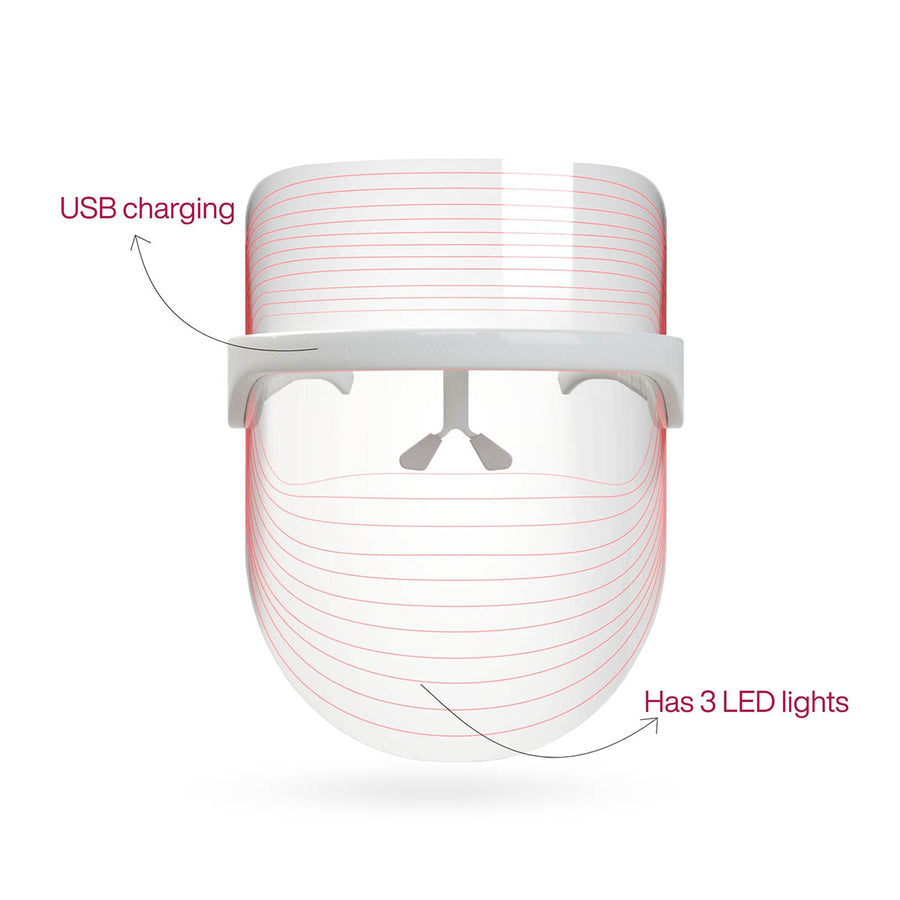 3 Color LED Shield Light Therapy Mask