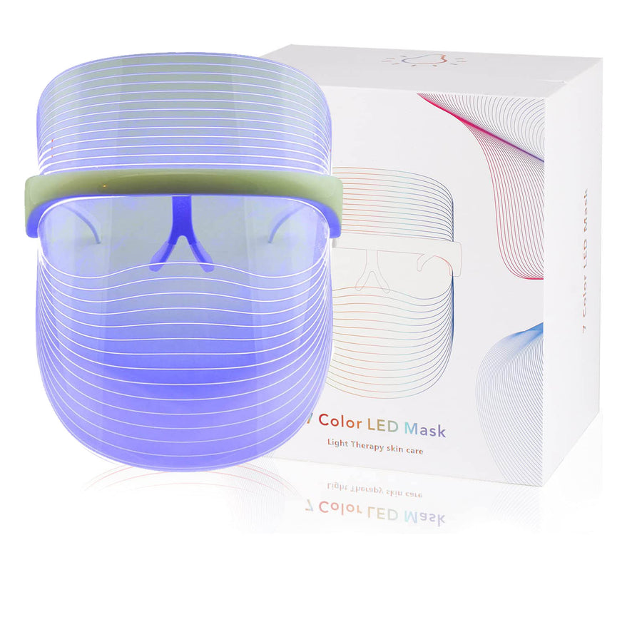 7 Color LED Light Therapy Shield Mask